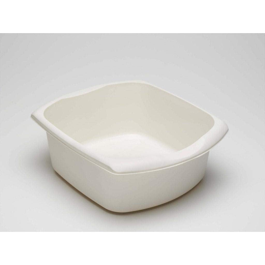 Addis Rectangular Washing up Bowl, Metallic, Large, 9.5 Litre