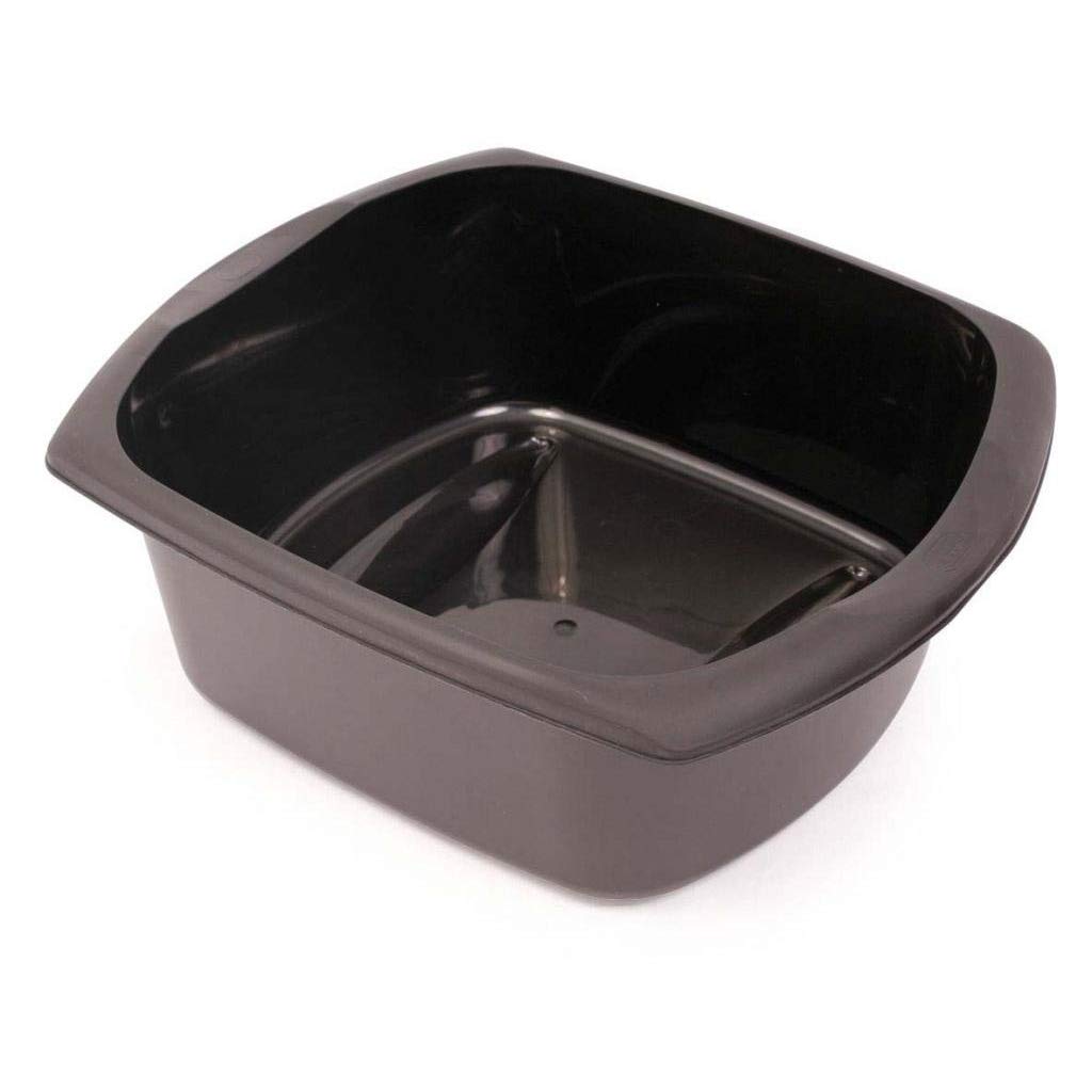 Addis Rectangular Washing up Bowl, Metallic, Large, 9.5 Litre