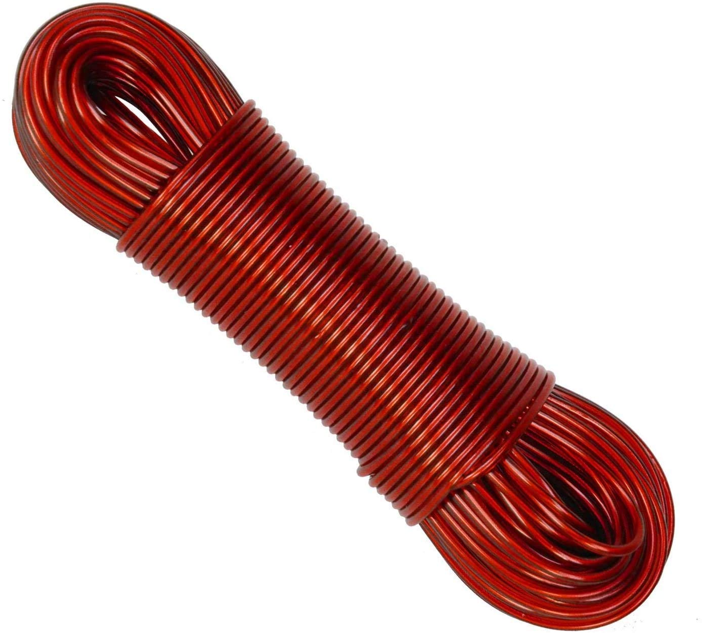 Ram® 50m Washing Line Rope Strong Steel Core Laundry Clothes Lines - Rot, Mould & Weather Resistant Thick Strong Plastic PVC Cover Garden Outdoor